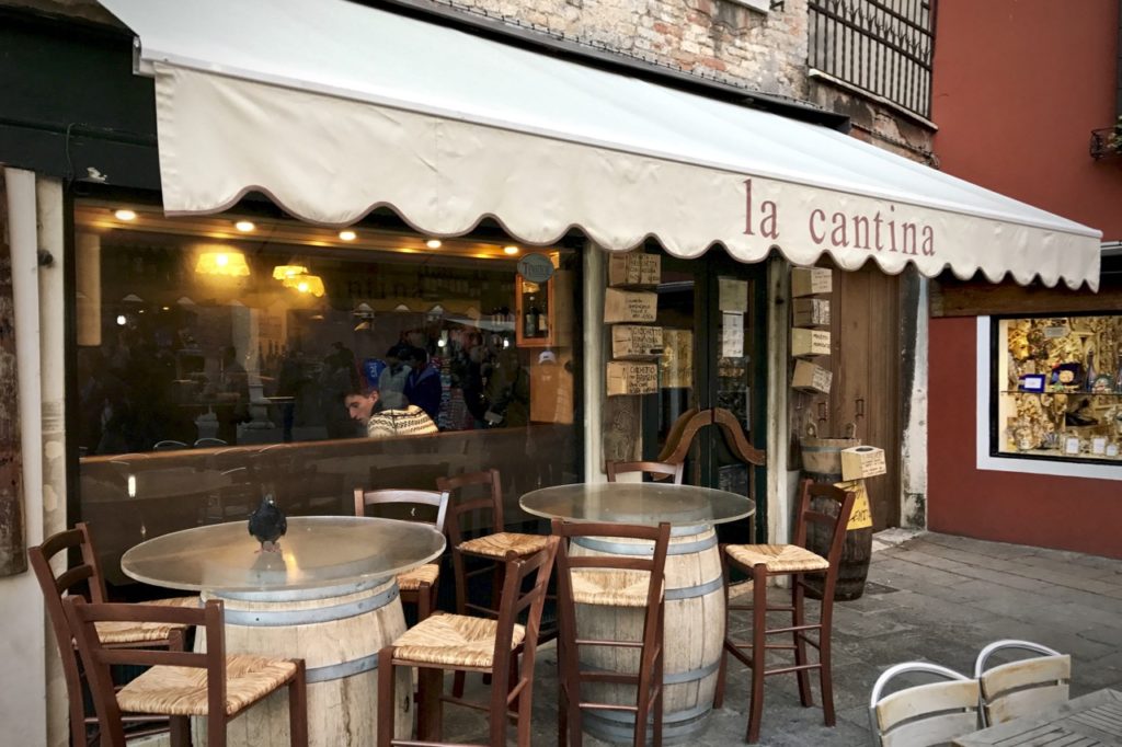 La Cantina in Venice, Italy