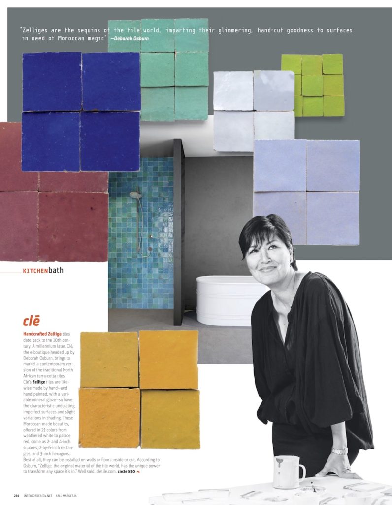 Cle tiles in Fall Market Tabloid